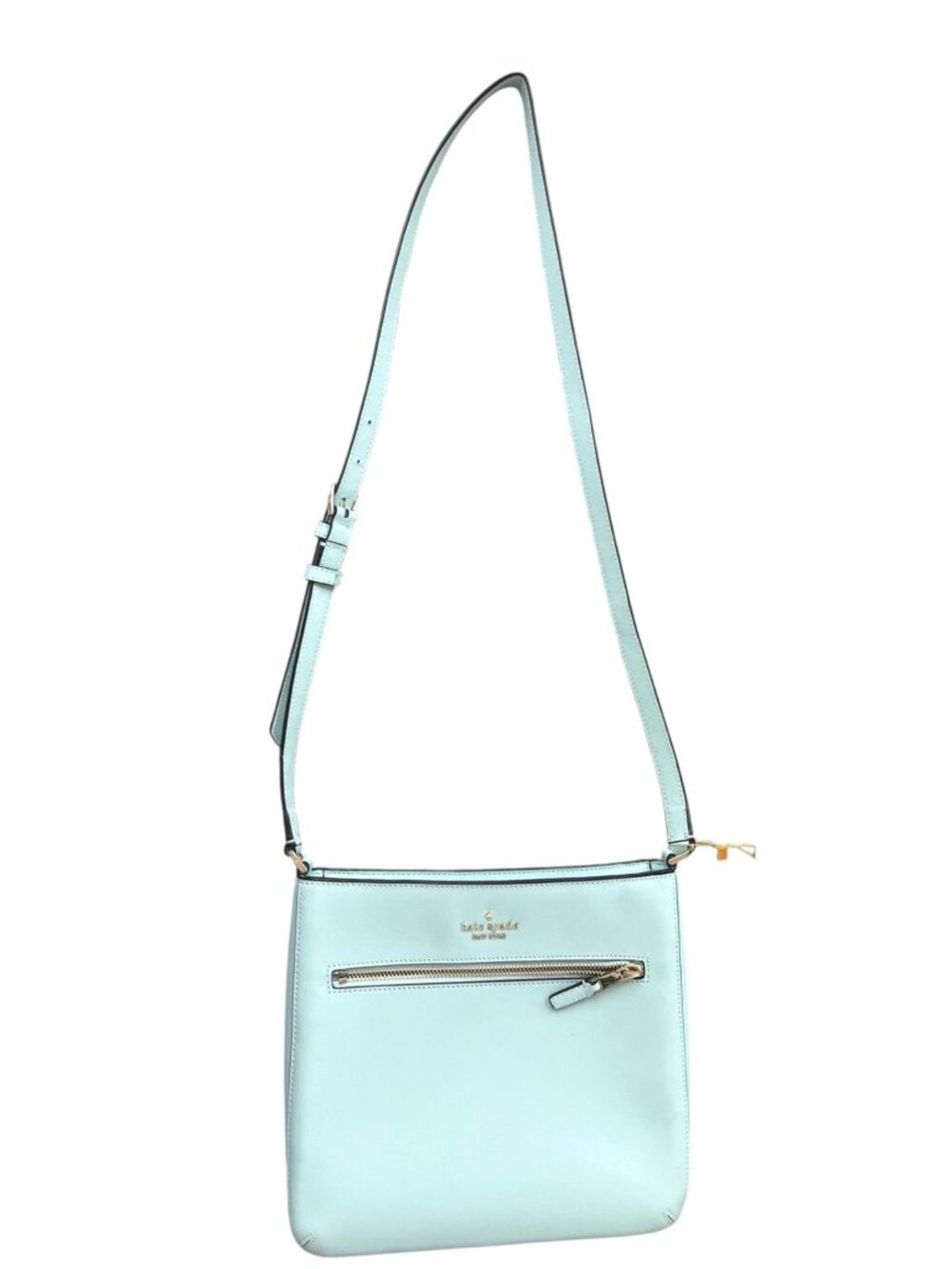 Kate Spade New York Teal Leather Crossbody Bag